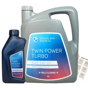 Wysoka jakość Olej oryginał 5W30 BMW TwinPower Turbo LongLife-04 5L+1L