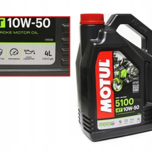 Olej MOTUL 5100 10W50 4L 4T Ma2 Kawasaki Suzuki Honda Yamaha Bmw Ktm Szybka dostawa