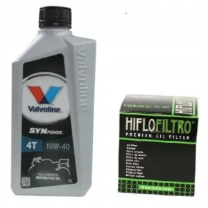 Darmowa dostawa Olej Valvoline Synpower 10w40 1L + Filtr Oleju HF303 Kawasaki Honda Yamaha