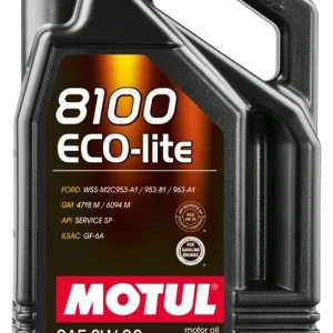 OLEJ SILNIKOWY MOTUL 8100 ECO-LITE 0W30 5L Oferta
