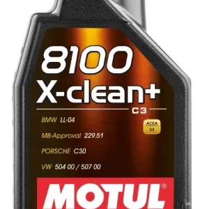 MOTUL OLEJ 5W30 1L 8100 X-CLEAN+ / C3 / 504.00 507.00 / 229.51 / LL04 / C30 Premium