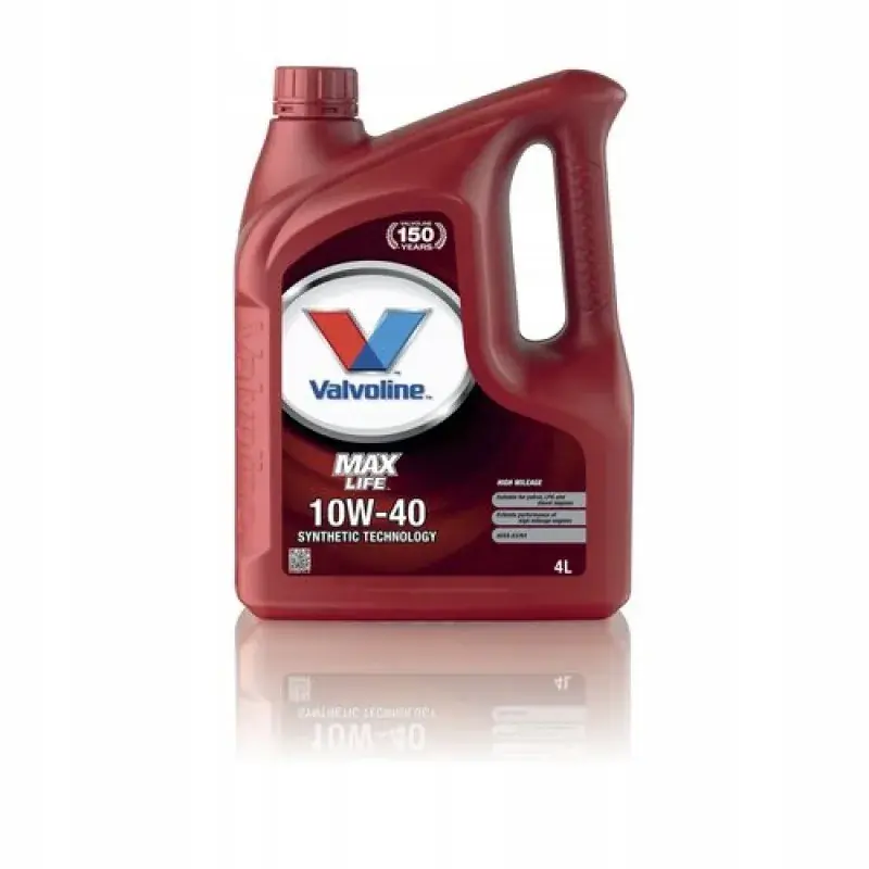 Zamów teraz VALVOLINE MAXLIFE SAE 10W40 4L PROMOCJA!!