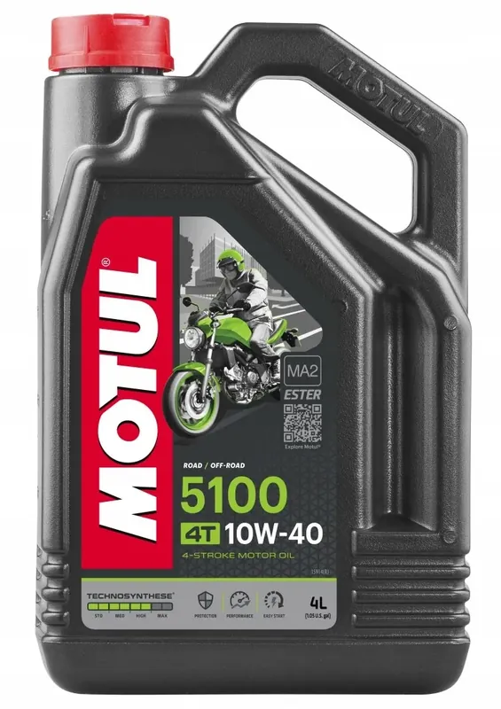 MOTUL OLEJ SILNIK 5100 4T ESTER 10W40 4L Tylko dziś