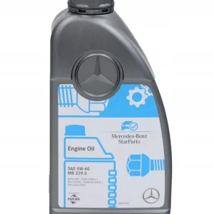 Ostatnia szansa OLEJ SILNIKOWY MERCEDES MB 229.5 5W-40 1L ORYGINALNY STARPARTS
