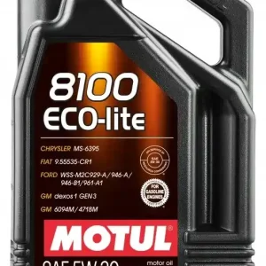 MOTUL OLEJ 5W30 4L 8100 ECO LITE SP-RC / GF-6A / GM DEXOS1 GEN3 / MS-6395 / Wyprzedaż