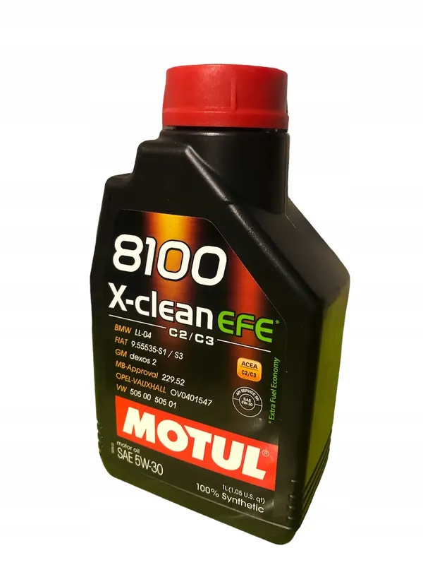 Najlepsza cena OLEJ MOTUL 8100 X-CLEAN EFE 5W30 1L