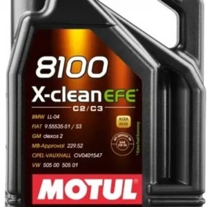 Niska cena Olej silnikowy Motul 8100 X-CLEAN EFE 5W-30 5L