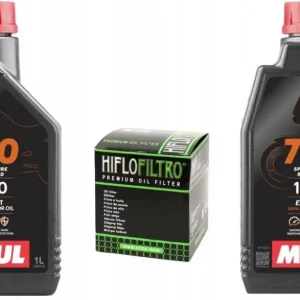 Najlepsza cena Olej Motul 7100 10W40 2L + Filtr Oleju HF152 4T Can-am Outlander Renegade