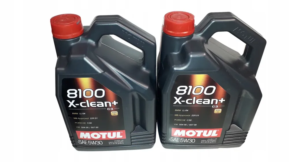 OLEJ MOTUL 8100 5W30 X-CLEAN+ C3 10L 2 X 5L Popularny
