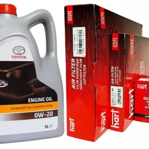 OLEJ TOYOTA 0W20 5L+ FILTRY TOYOTA C-HR od 09.2019 ZYX11L-AHXEBW Darmowa dostawa