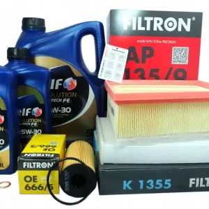 3xFiltr + olej 5W30 Renault Talisman 1.6 dCi 2015- Zwrot pieniędzy