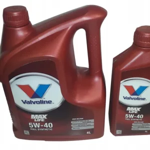 Popularny OLEJ VALVOLINE MAXLIFE SYNTHETIC 5W40 5L 4L + 1L
