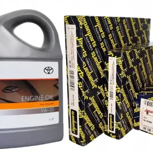 Wyprzedaż OE TOYOTA 5W30 5L + FILTRY TOYOTA YARIS 1.0 KSP130