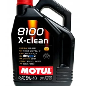 Olej Motul 8100 X-Clean C3 5W40 5L Zamów teraz
