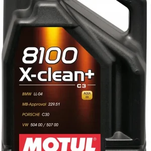 MOTUL 8100 X-CLEAN+ 5W30 5L Autentyczny