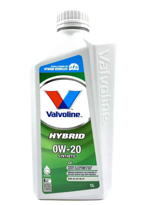 OLEJ SILNIKOWY VALVOLINE HYBRID 0W-20 1L Ostatnia szansa