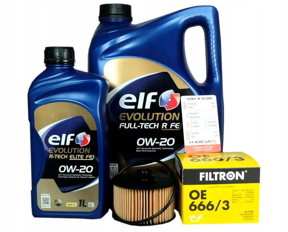 Filtr + olej 0w20 Mitsubishi Asx 2 II 1.3 MHEV Wyprzedaż