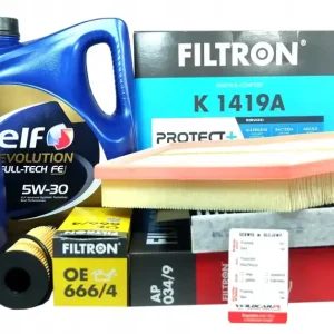 Zwrot pieniędzy Filtry + Olej Elf Mercedes Cla C118 X118 180d 2019-