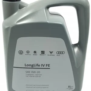 Autentyczny ORYGINALNY OLEJ SILNIKOWY VW LL IV 0W20 5L 508.00/509.00