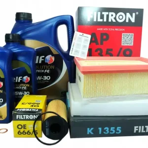 3xFiltr + 5W30 Renault Espace V Scenic IV 1.6 dCi Tani