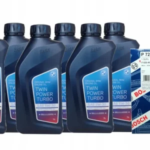 Filtr oleju Bosch P7277 +olej BMW 5w30 Mini Countryman F60 Cooper S 1.5 2.0 Niska cena