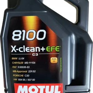 Oryginalny OLEJ MOTUL 0W30 5L X-CLEAN+ 8100 EFE / C 0W30 8100 EFE 5L MOTUL