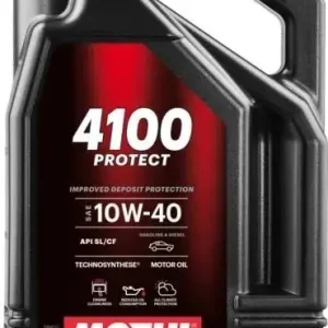 OLEJ MOTUL 10W40 5L 4100 PROTECT / SL/CF 10W40 PROTECT 5L MOTUL Oryginalny