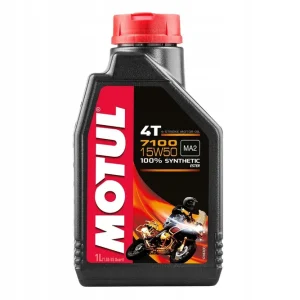 OLEJ MOTUL 15W50 1L 7100 4T / MOTOCYKLE 15W50 7100 4T 1L MOTUL Niska cena