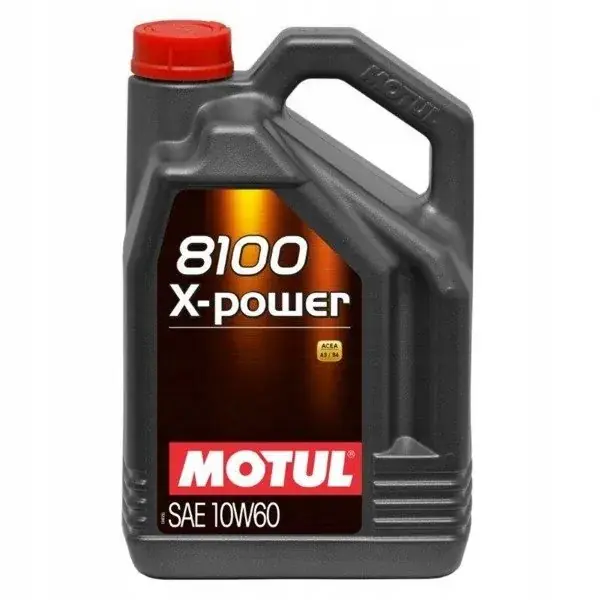 OLEJ MOTUL 10W60 4L 8100 X-POWER / SN/CF 10W60 8100 X POW 4L MOTUL Bezpieczna płatność