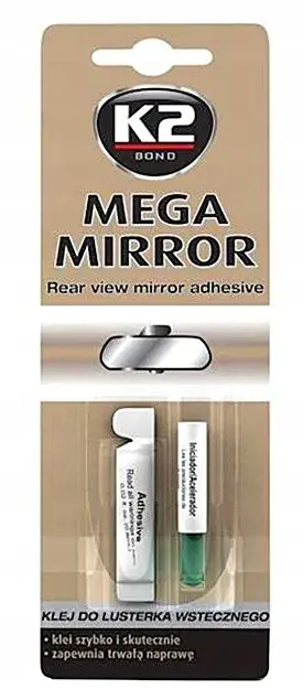 6 ML K2 MEGA MIRROR KLEJ DO LUSTERKA WSTECZNEGO Zwrot pieniędzy