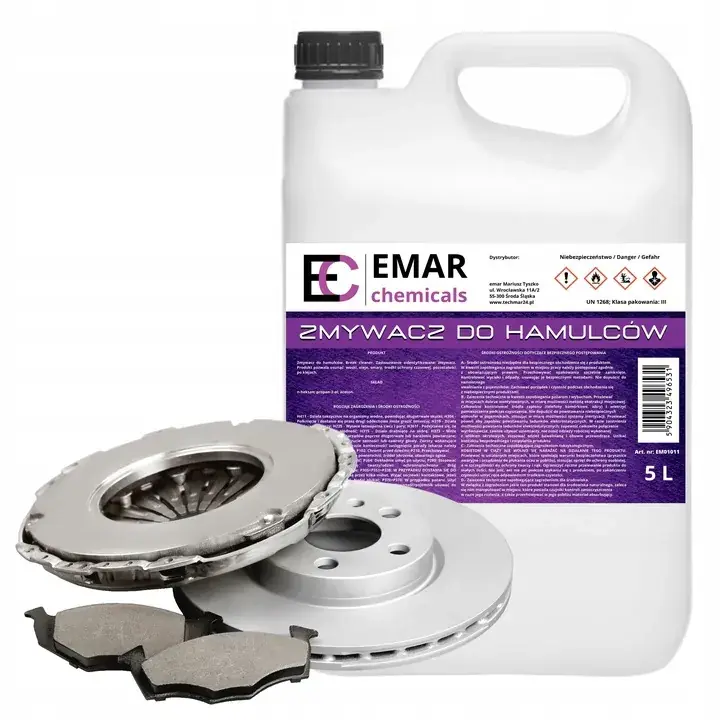 Wyprzedaż Zmywacz do hamulców 5l BRAKE CLEANER PROFESJONALNY odtłuszczacz