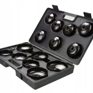 KLUCZE NASADOWE NASADKI DO FILTRÓW OLEJU 15 SZT Wyprzedaż