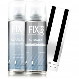 FixPro LAKIER SAMOCHODOWY SPRAY BEZBARWNY KAŻDY KOLOR WSZYSTKIE MARKI 2x200 Ostatnia szansa