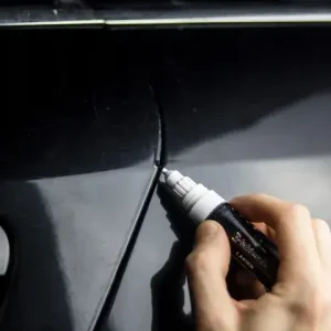 Autentyczny LAKIER SAMOCHODOWY ZAPRAWKA TOYOTA 070 PERŁA + BEZBARWNY + BUTELECZKI