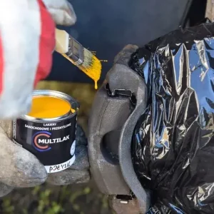 Bezpieczna płatność Lakier do zacisków hamulcowych RAL 9005 połysk