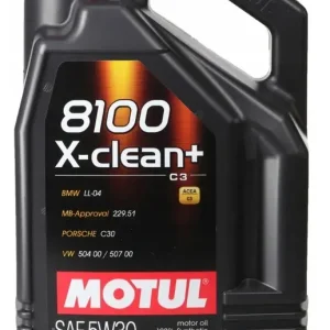 Wyprzedaż MOTUL 8100 X-CLEAN+ PLUS 5W30 C3 504/507 5L