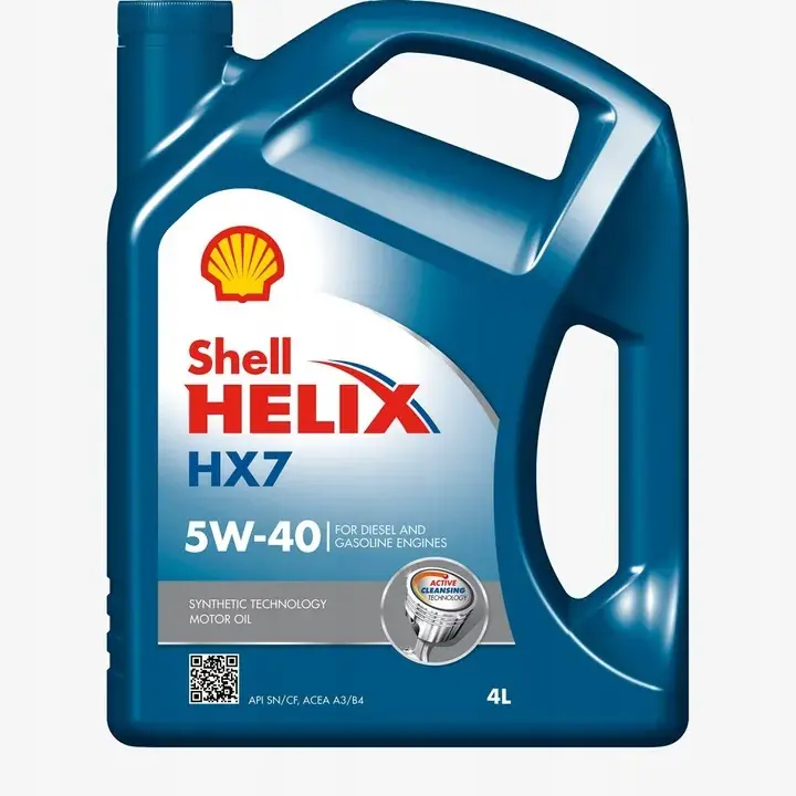 Zamów teraz Olej silnikowy Shell Helix HX7 4 l 5W-40