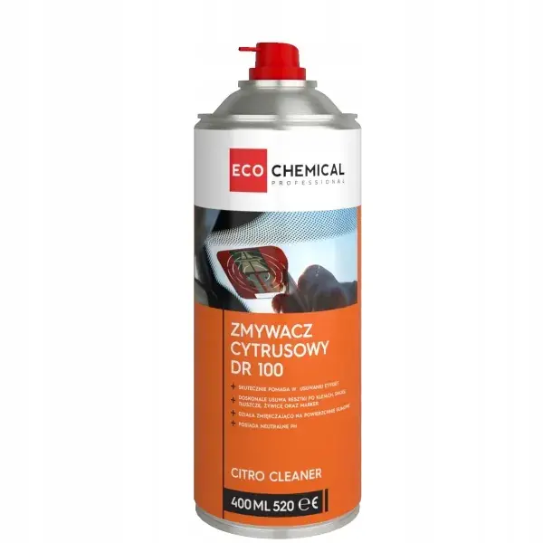 Tylko dziś ZMYWACZ DO ETYKIET DR 100 ECOCHEMICAL 400ml