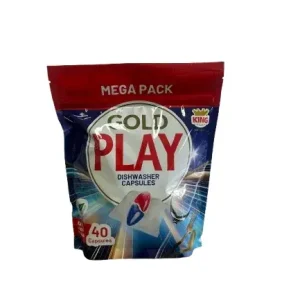 Kapsułki Do Zmywarki King Gold Play 40 Kapsułek All In One Tylko dziś