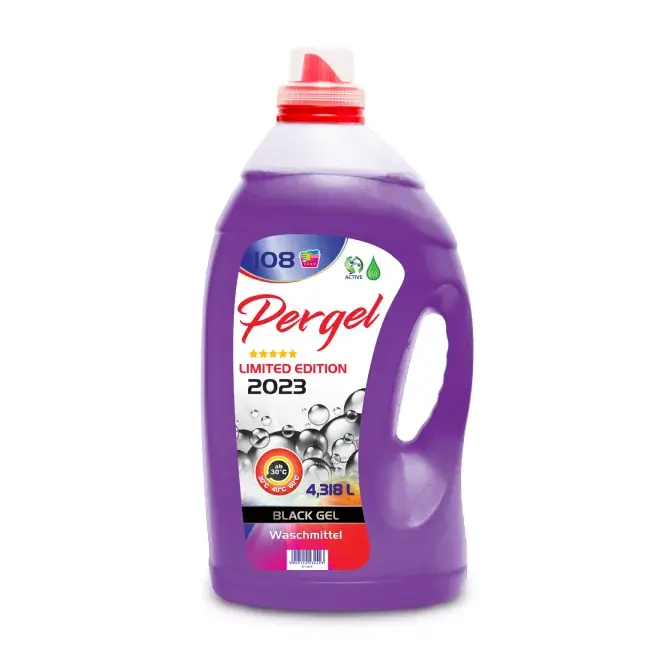 Żel Płyn Do Prania Czarnego Black Do Czarnych Tkanin PERGEL 4,318L108 Prań Rabat
