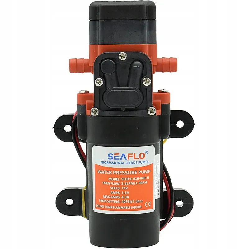 Popularny POMPA WODY 12V CIŚNIENIOWA JACHT PRYSZNIC ŁODZI FOODTRUCK AUTOMAT 3,8L/min
