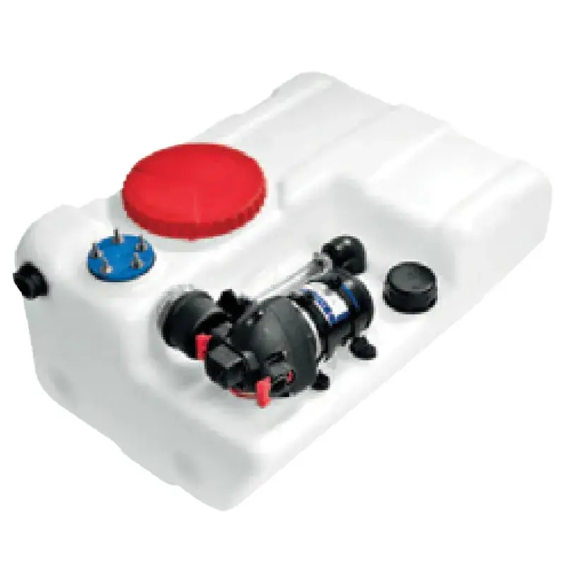 Zbiornik wody z polietylenu "BORA" 40l z pompą wody 12V - 8l/min Rabat