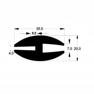 Ekspresowa dostawa Uszczelka do łączenia szyb Uszczelka łączeniowa E-TPMGD Uszczelka międzyszy