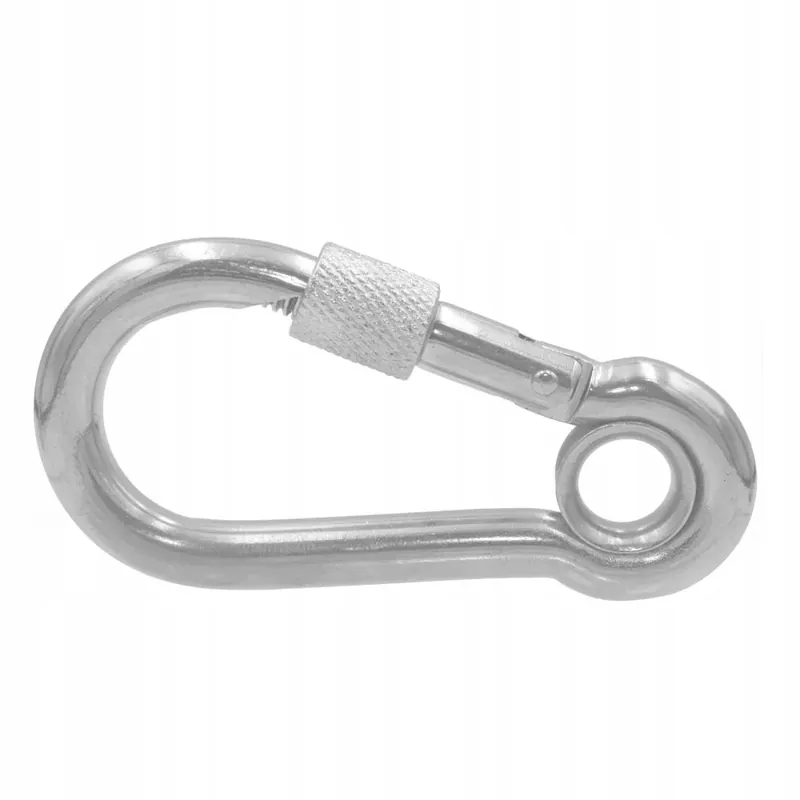 Wysoka jakość Karabińczyk A4 z Zabezpieczeniem i kauszą 6x60 10s