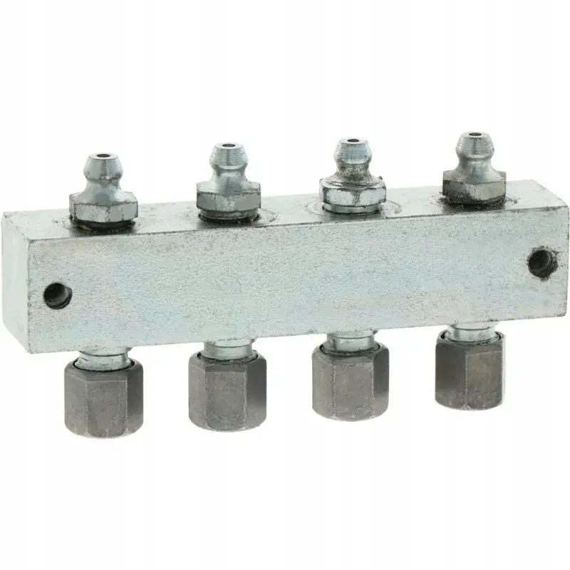 Ekspresowa dostawa Blok łączący 4-pozycyjny smarowniczki 180 stopni
