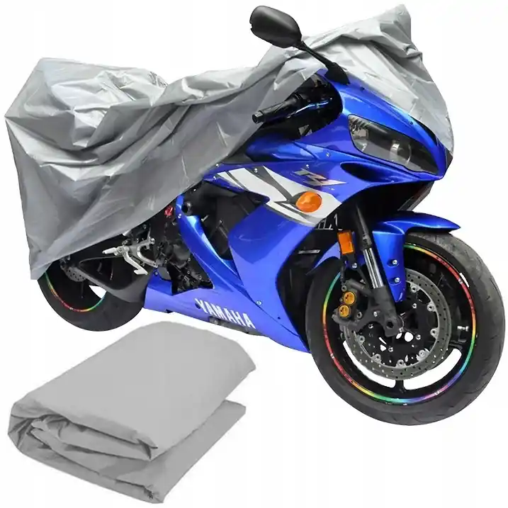 DUŻY POKROWIEC PLANDEKA WODOODPORNY NA ROWER MOTOCYKL SKUTER MOTOR 205/125 Wyprzedaż