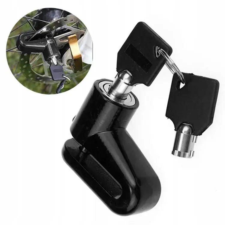 BLOKADA ROWEROWA NA ROWER MOTOR ZAPIĘCIE TARCZY Tani