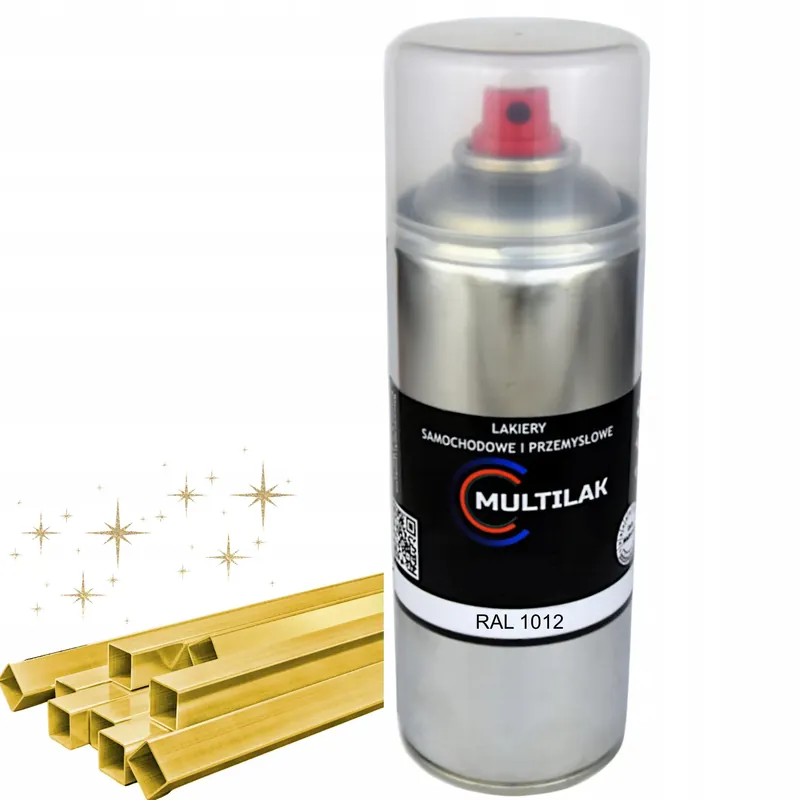 Rabat Lakier farba w sprayu do aluminium RAL 1012 Połysk