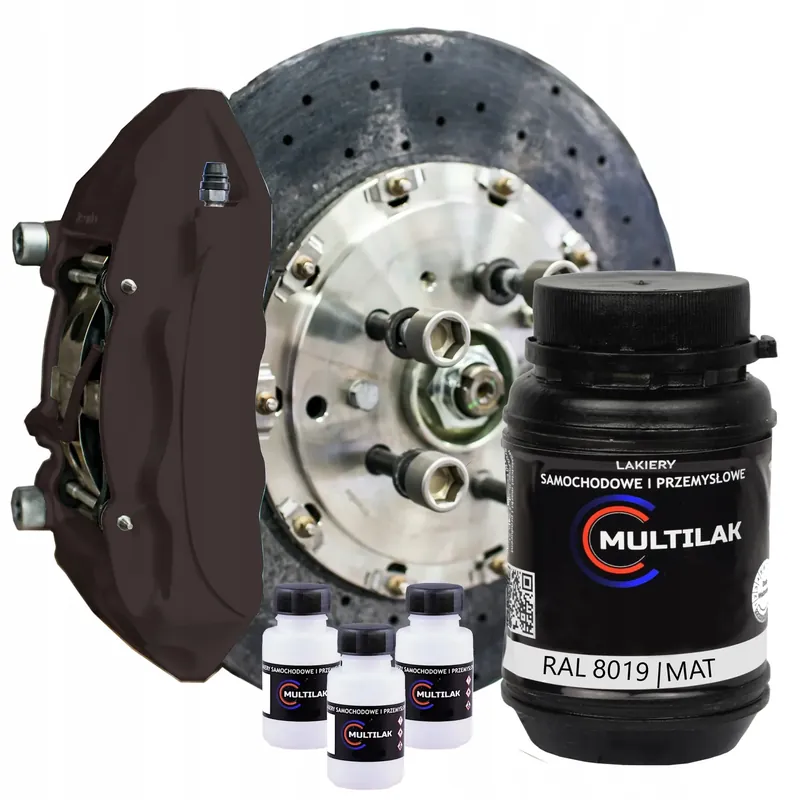 Kup teraz Farba lakier do zacisków hamulcowych RAL 8019 mat