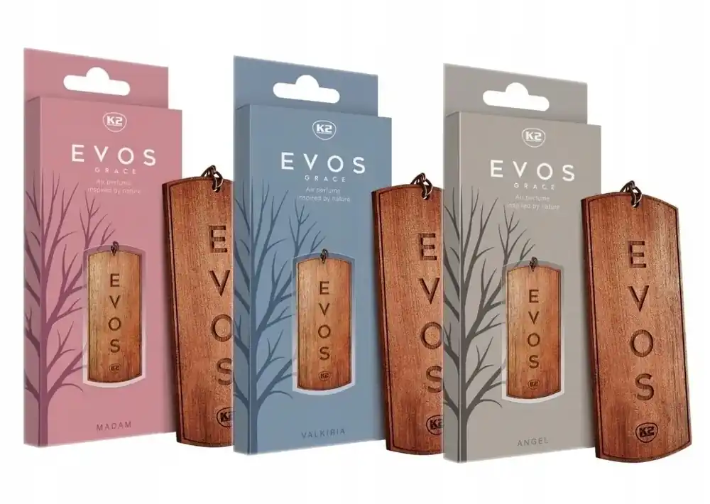 Wysoka jakość K2 EVOS GRACE ZESTAW ZAPACHOWYCH ZAWIESZEK DREWNIANYCH